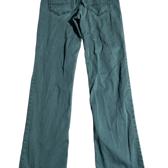 Atelier Gardeur Men's Green Denim Regular Fit Jeans 34 x 34 - Picture 2 of 5